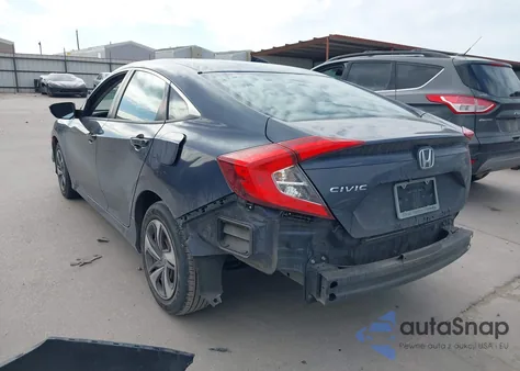 2020 Honda Civic Lx from USA, damaged, VIN 19XFC2F63LE001759